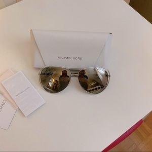Michael Kors Aviator Sunglasses
